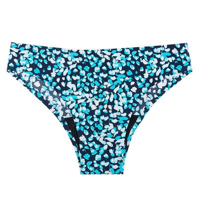 Seamless Teen Period Panties Teenagers Wearing Briefs Laser Cut Low Waist 4 Layers 8 Colors