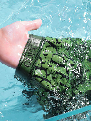 Antibacterial Letter Print Ice Silk Mens Boxer Shorts Xs Xxl Xl Antibacterial Letter Print Brief Summer