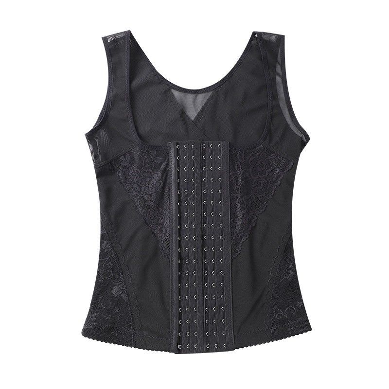 Slimming Waist Trainer Shaper Body Zipper Corset Vest Postpartum Recovery Daily